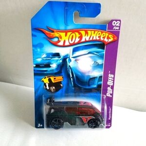 5 For20$....2006/2007 Black & Gray Pop-Off Hyperliner Hot Wheel 1:64 Toy Car New
